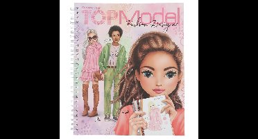 TOPModel - Create Your TOPModel Colouring Book - (413582)