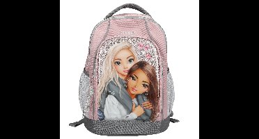 TOPModel - School Backpack MY BFF - Pink and Grey - 40 x 30 x 19 cm (413316)