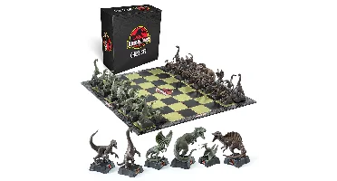 Jurassic park chess set
