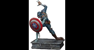 IronStudios - Marvel What If ... : 1:10 Art Scale Statue  - Zombie Captain America