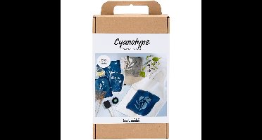 Creativ - Hobbyset Cyanotypie, Textiel, Blauw, 1 doos - ()