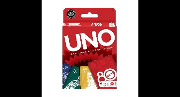 Mattel Games - UNO 80th Ruby Red - (967-2553)