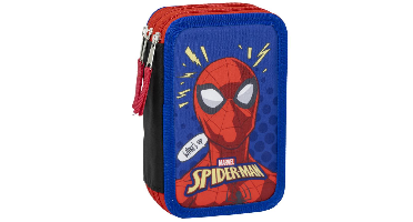 Cerda - Pencil Case with Accessories, Spiderman (I-2700001257)