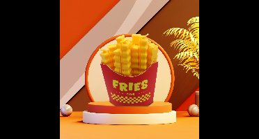 Mad Monkey - Shutter Clips "French Fries"