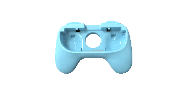 Oniverse Nsw2 Pack Of 2 Ergonomic Grips - Orange/Blue