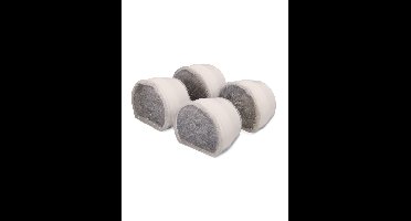 Petsafe - Replacement Charcoal Filter for  Seaside Fontaine - 4 pack - 5 x 5 x 1 inches