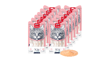 Wanpy - Cat Creamy Lickable Treat - Tuna&Shrimp 70g (5x14g) - Bundle