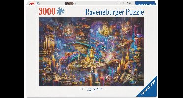 Ravensburger - Dragon’s Library 3000p (12001418)