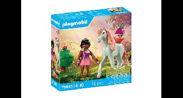 PLAYMOBIL - Collectible Unicorn: Sky Rose with Fairy (71841)