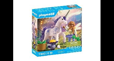 PLAYMOBIL - Collectible Unicorn: Lucky Lavender with Fairy (71843)