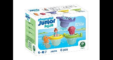PLAYMOBIL - Junior Aqua: Floating Cups with Water Fun (71776)