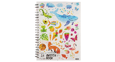 Moxy - Sketch book A4, 135 gsm, 40 sheets (110011)