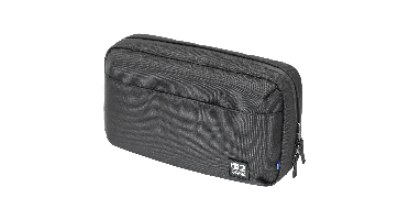 HORI - Reversible Travel Pouch - Black - Mid-size