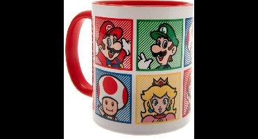 SUPER MARIO RED COLOURED INNER MUG