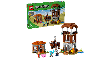 LEGO - Minecraft - De Plunderaar buitenpost en Verwoester (21278)