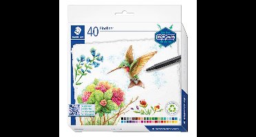 Staedtler– Triplus Fineliner – 40 pcs (334 C40-C)
