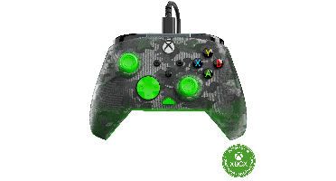 Turtle Beach® Rematch™ Core – Ghost Black Camo/Green