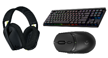 Logitech - Lightspeed Essentiel Starter Pack - G435 Headset - G515 Keyboard - G309 Mouse - Black - Bundle