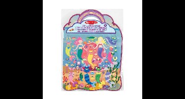 Melissa & Doug - Reusable Puffy Stickers Playset Mermaid
