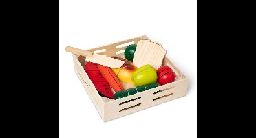 Melissa&Doug - Food Play Wooden Cutting Food