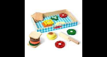 Melissa & Doug - Wooden Sandwich Making Play Set
