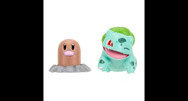 Pokémon - Battle Figure 2 pack - Diglett&Bulbasaur (PKW4061)