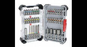 Bosch DIY - 43x Extra Hard Screwdriver Bit Set, 43-Piece (197 x 110.5 mm, Professional Accessories Screwdriver, Drill)
