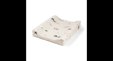 Done by Deer - Changing pad - Tiny farm Sand - 50 x 65 x 10 cm