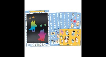Lexibook - Bluey 11’’ multicolor learning drawing E-ink tablet with stencils (CRT10BY)