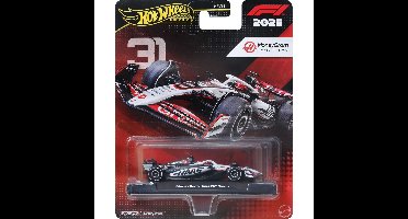 Hot Wheels– Formula 1 Haas RC Driver 1 1:64 (JKD78)