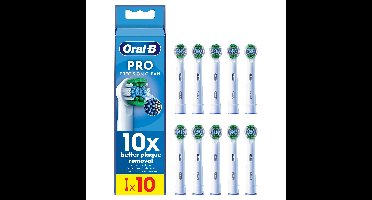 Oral B - Pro Precision Clean Toothbrush Heads - White - 10 Counts