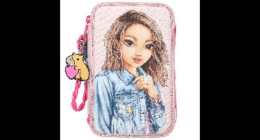 TOPModel - Triple Pencil Case Capybara - Rose