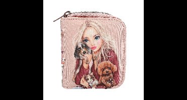 TOPModel - FUR EVER FRIENDS Purse - Powdery Pink and Copper