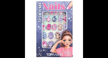TOPModel - Artificial Nails BEAUTY and ME - Pink and Purple