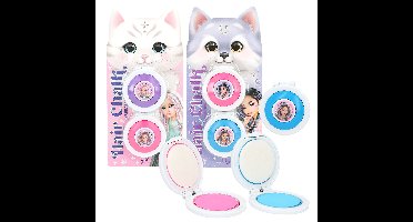 TOPModel - Hair Chalk Set - BEAUTY and ME - Purple and Pink or Pink and Blue