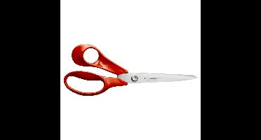 Fiskars - Classic Universele Schaar 21 cm, Linkshandig, Rood