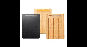 Fiskars - FunctionalForm Bamboe Snijplanken - Set van 3