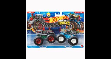 Hot Wheels - Monster Trucks 1:64  - Loco Punk vs Airplane Mode (JCC66)