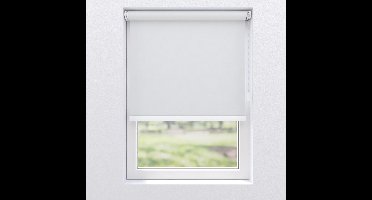 MotionBlinds Draadloos Elektrisch Verduisterend Rolgordijn– Wit – 100x190 cm - Slimme bediening