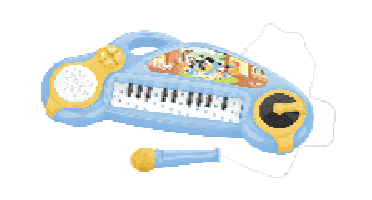 BLUEY– Electronic Keyboard with Lights (89030)