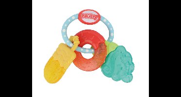 Nuby - Icy Bite Sweets Teether Yellow/Turqoise/Red + 3 M (SKU: 708062)