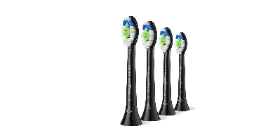 Philips - Sonicare Optimal White - Zwart - 4 stuks