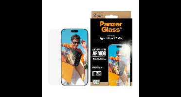 PanzerGlass - Anti-Reflective Armor Screen Protector - iPhone 17 Pro Max - w. EasyAligner