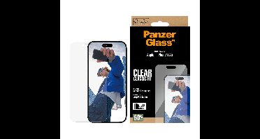 PanzerGlass - Screenprotector iPhone Air - Classic Fit met EasyAligner