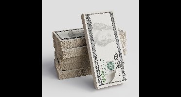 Mustard - Cash Sticky Notes - 3 inches by 6 inches