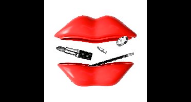 Mustard - Hot Lips Trinket - Red