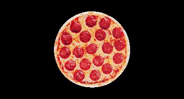 Mustard - Pizza Mouse Mat - Vibrant, Realistic Pizza Print