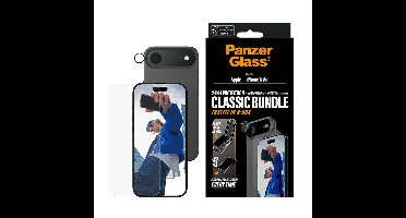 PanzerGlass - 2-in-1 Classic Bundle - iPhone Air - met FASTFIT IN-A-BOX