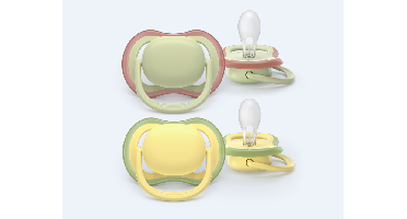 Philips Avent - Ultra air soother, 18m+, light green/yellow