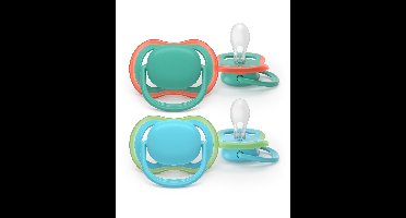Philips Avent - Ultra air soother, 6-18m,  Green/Blue